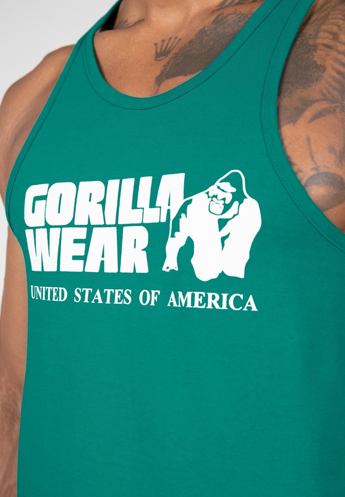 Classic Tank Top - Teal Green