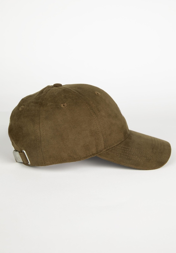 Cody Suede Cap - Army Green