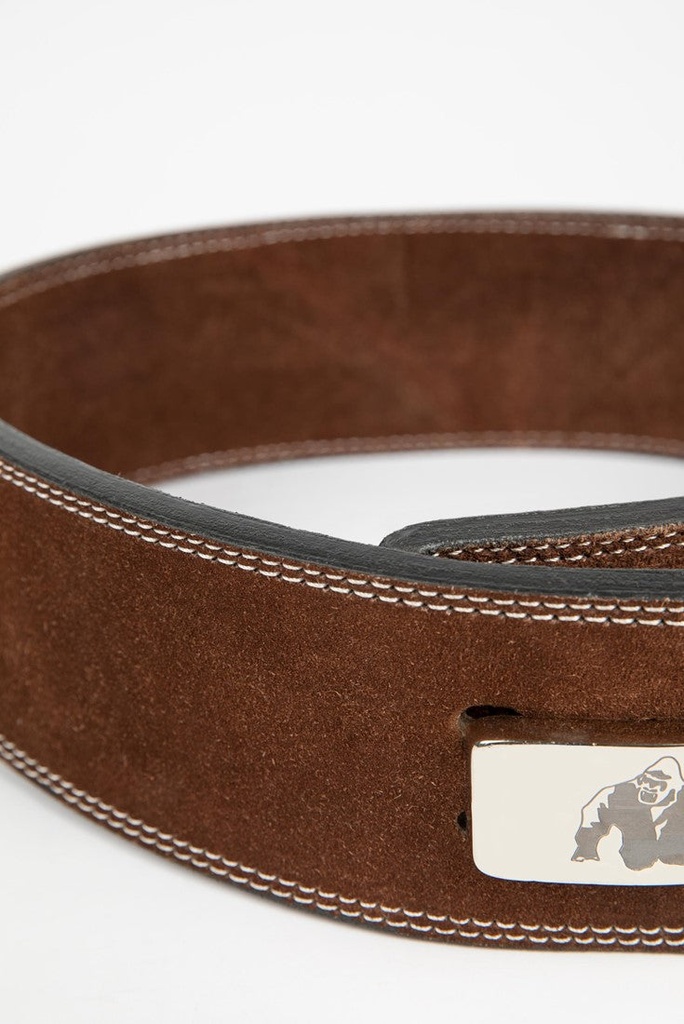 GW 4 Inch Leather Lever Brown Belt