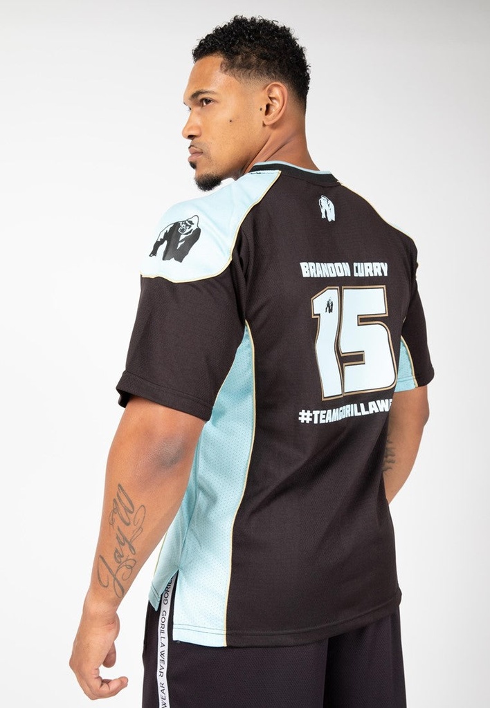 Athlete T-shirt 2.0 - Brandon Curry - Black/light Blue