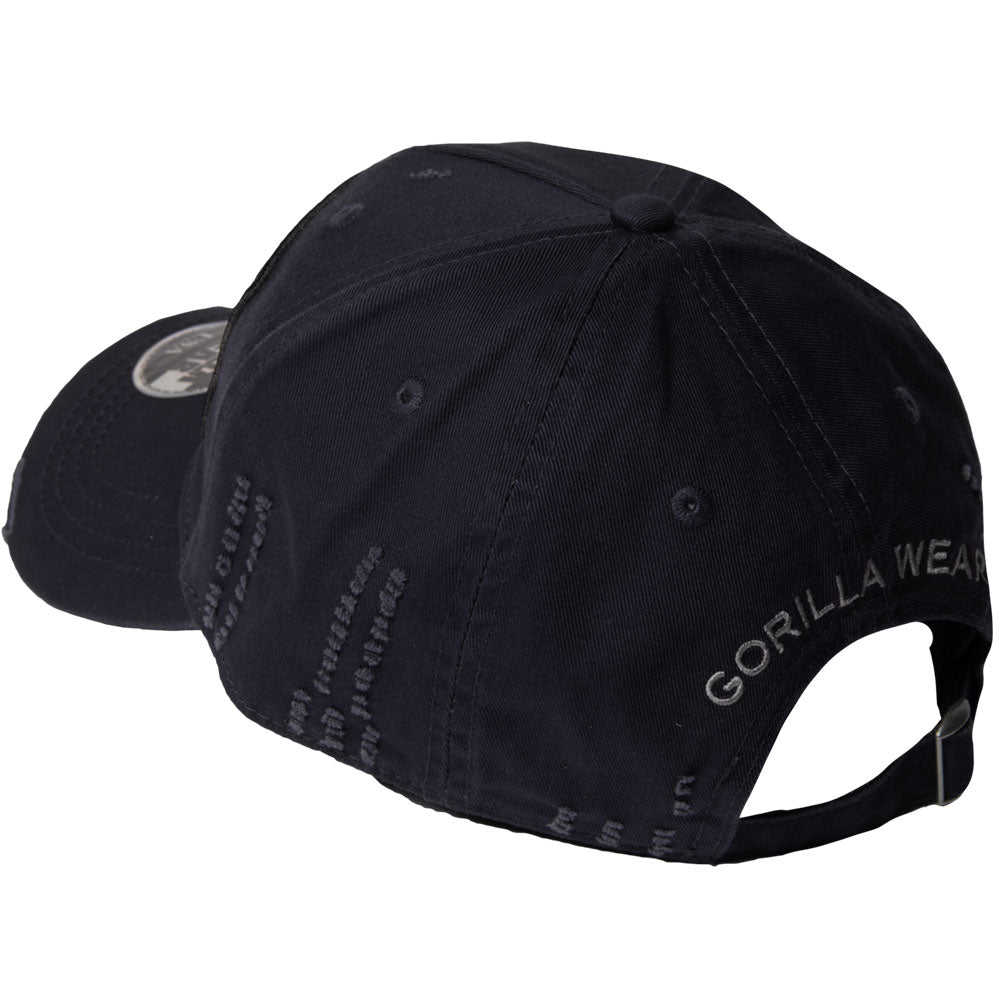 GW Harrison Cap Black/White