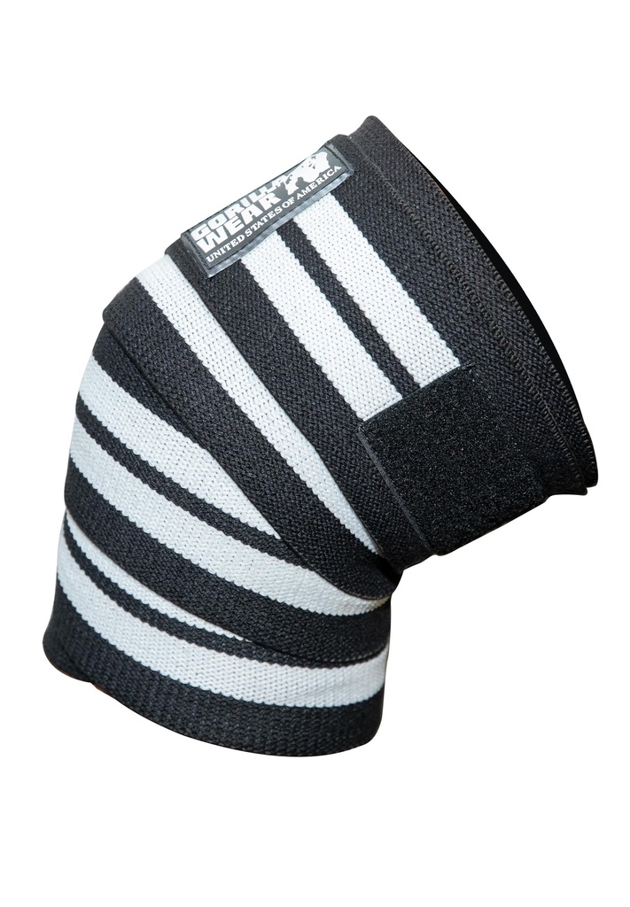 GW Knee Straps 200 cm White/Black