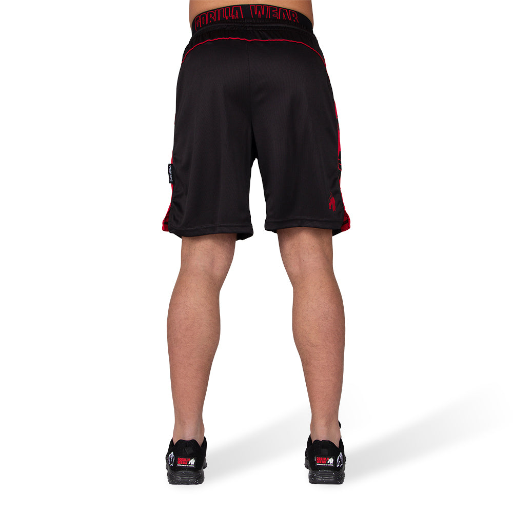 GW Shelby Shorts Black/Red