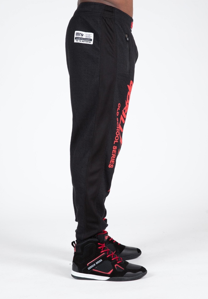 Augustine Old School Pants - Black/Red