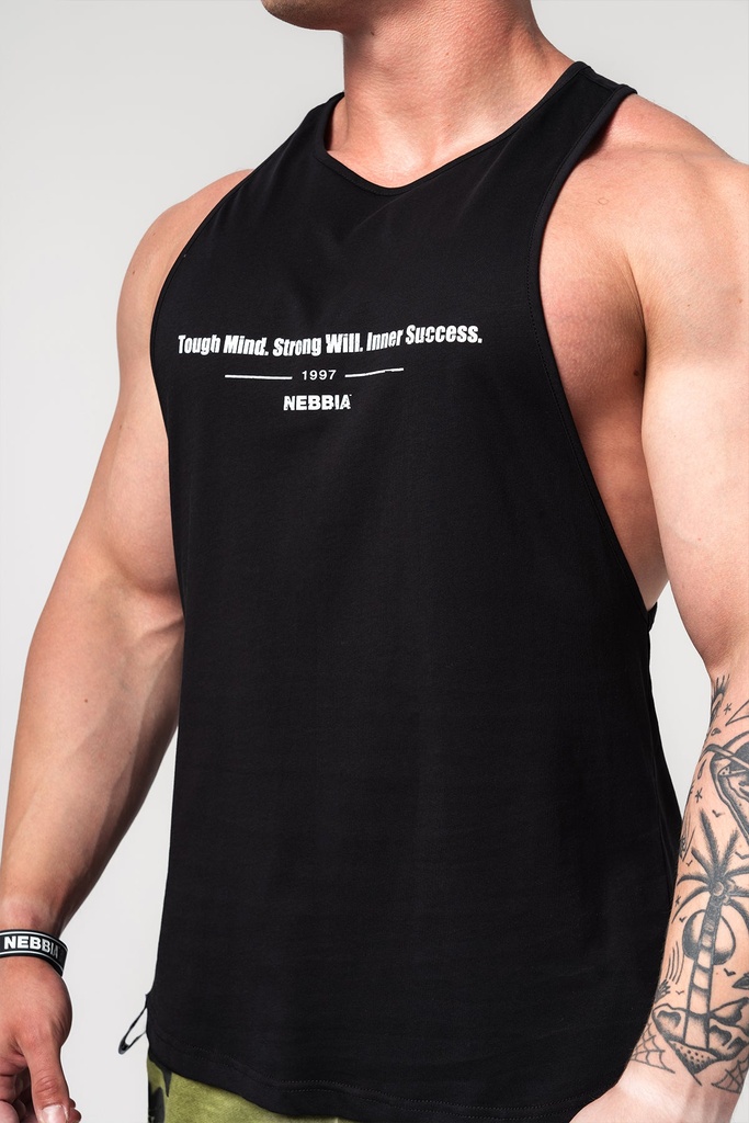 Gym Tank Top FLEXIN' Black