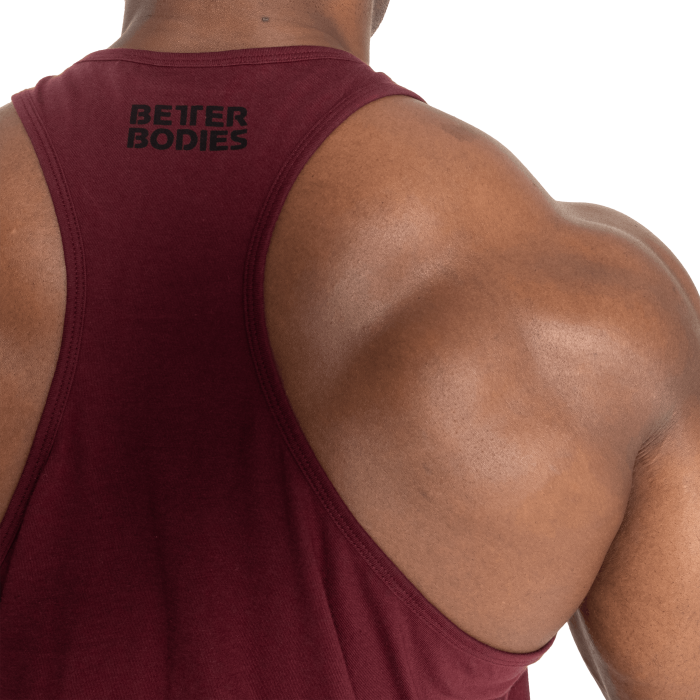 BB Essential T-Back Maroon