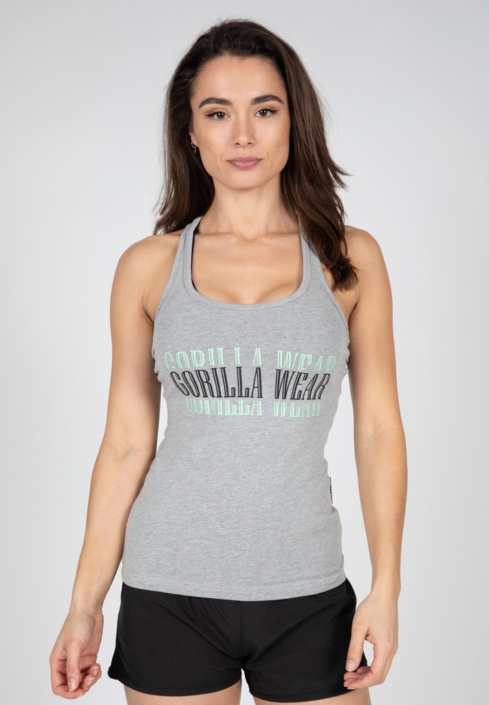 Verona Tank Top - Gray Melange