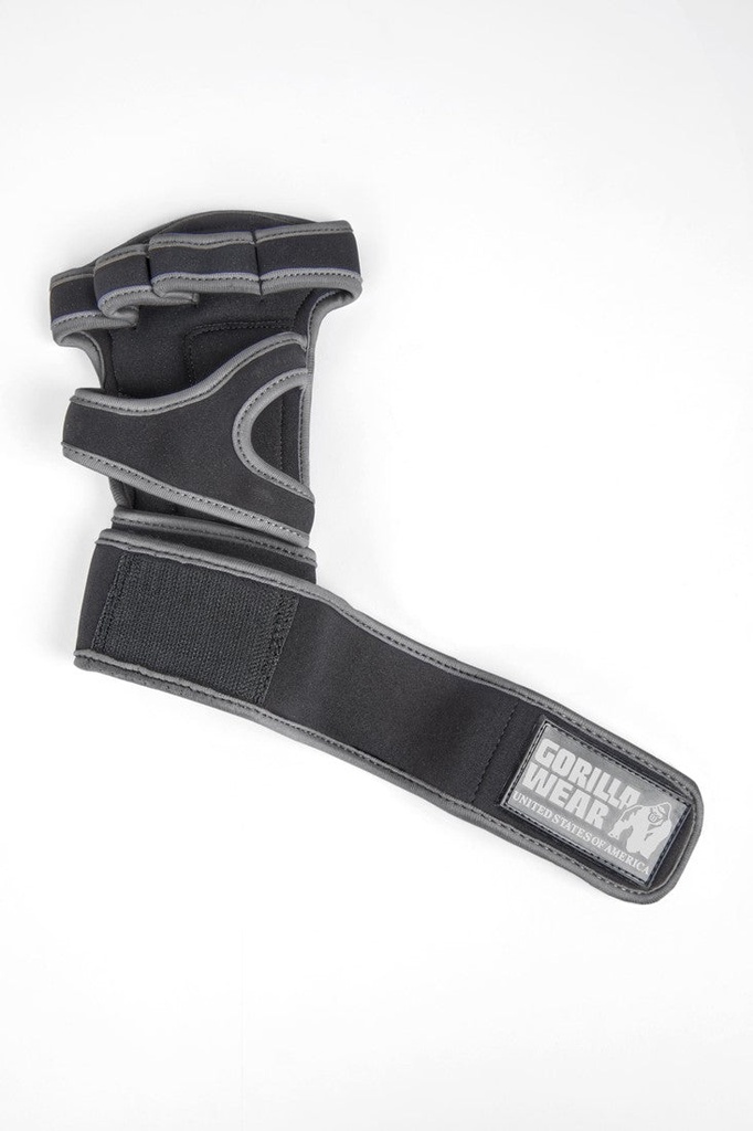 Yuma Weight Lifting Workout Gloves - Black/Gray