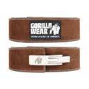 GW 4 Inch Leather Lever Brown Belt 