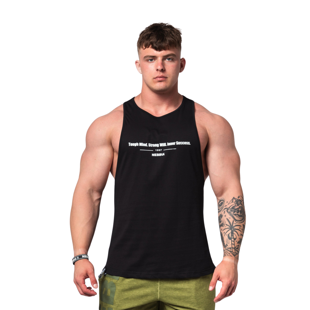 Gym Tank Top FLEXIN' Black 