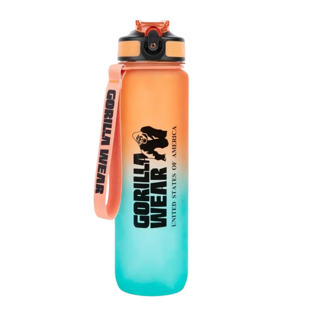 GW GRADIENT WATER BOTTLE GREEN/ORANGE 1000ML