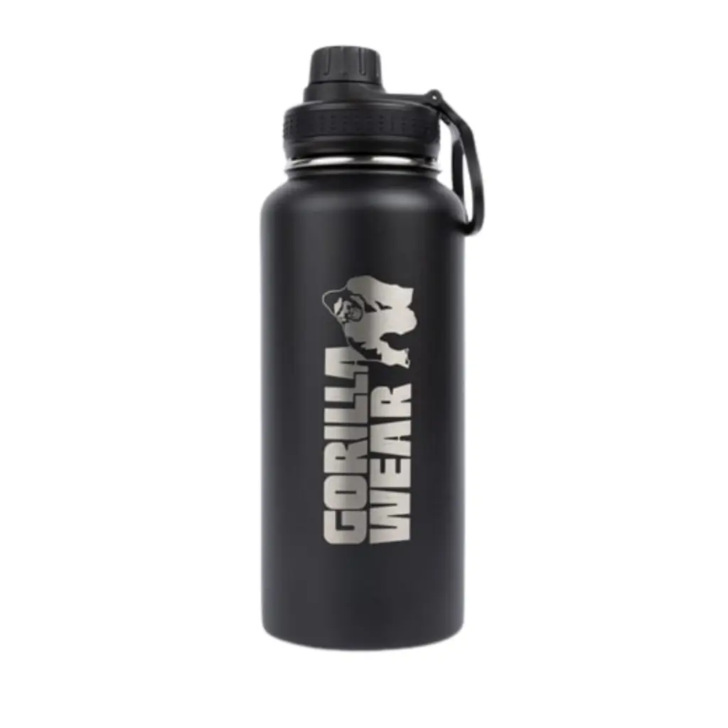 GW INSULATED STAINLESS STEEL WATER BOTTLE 1000ML BLACK