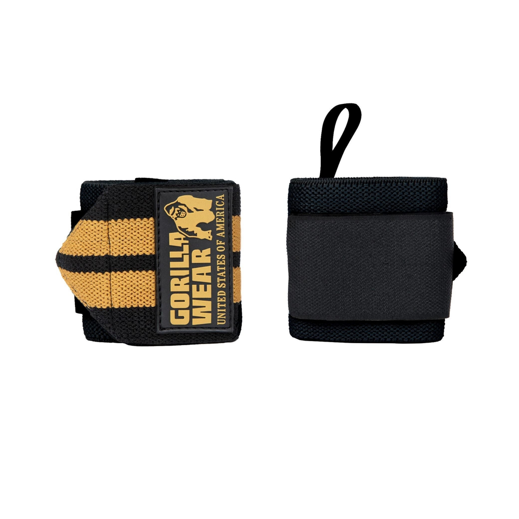 GW Pro Wrist wraps gold/black 