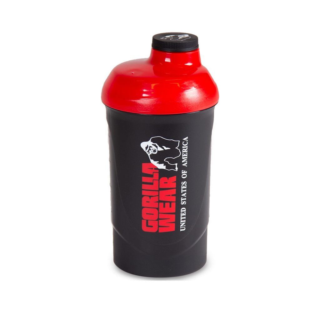 Gorilla Wear Wave Shaker 600ML - Black/Red 