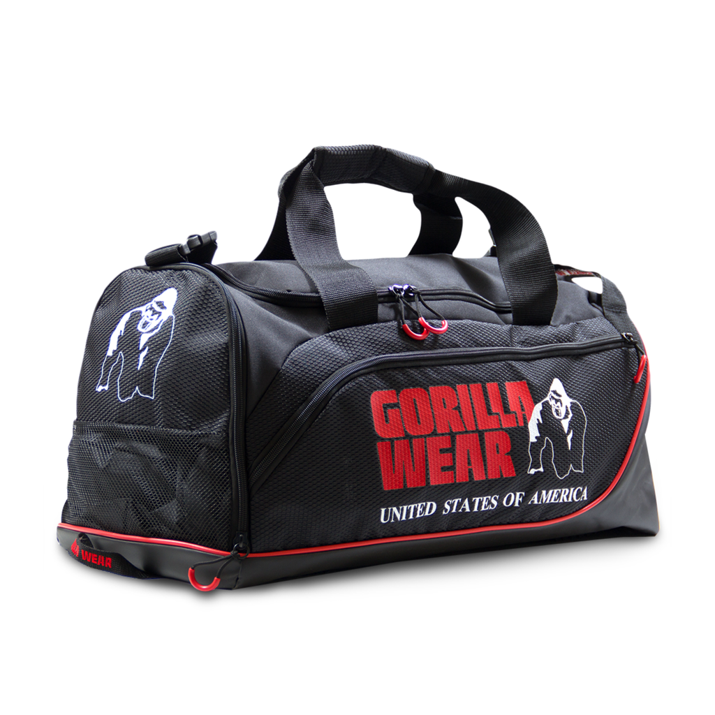 Joremo gym bag black/red 