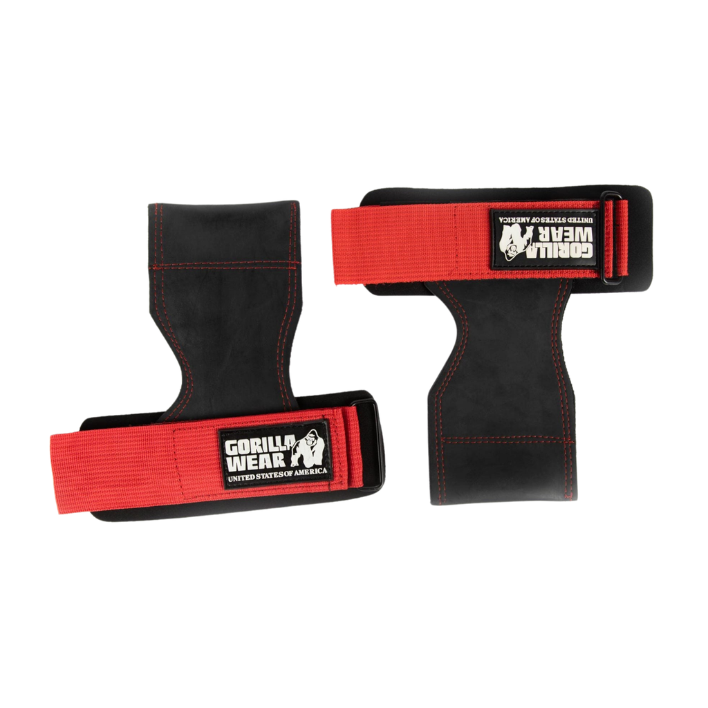 Lifting Grips - Black/Red 