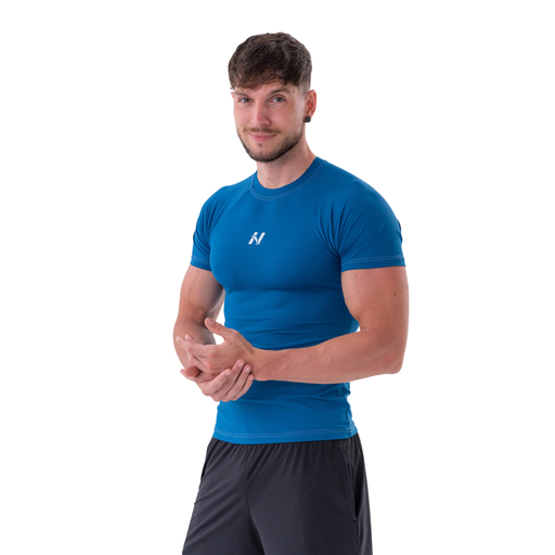 FUNCTIONAL SLIM-FIT T-SHIRT BLUE 