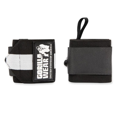 [597] GW Ultra Wrist wraps black/white 