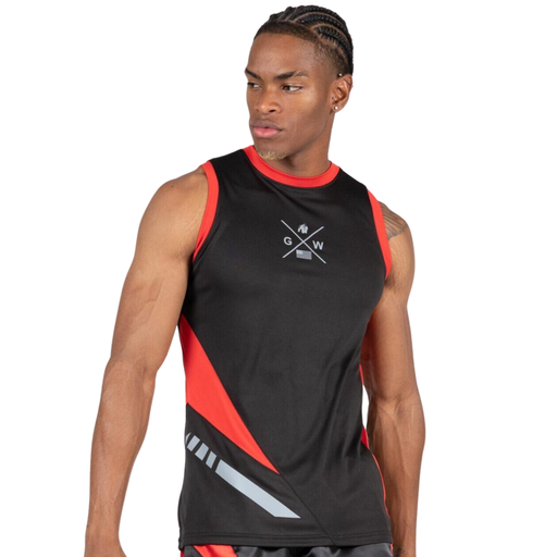 Hornell Tank Top - Black/Red 