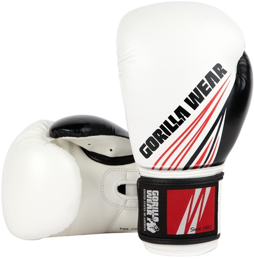 Yakima Boxing Gloves - White 16 oz